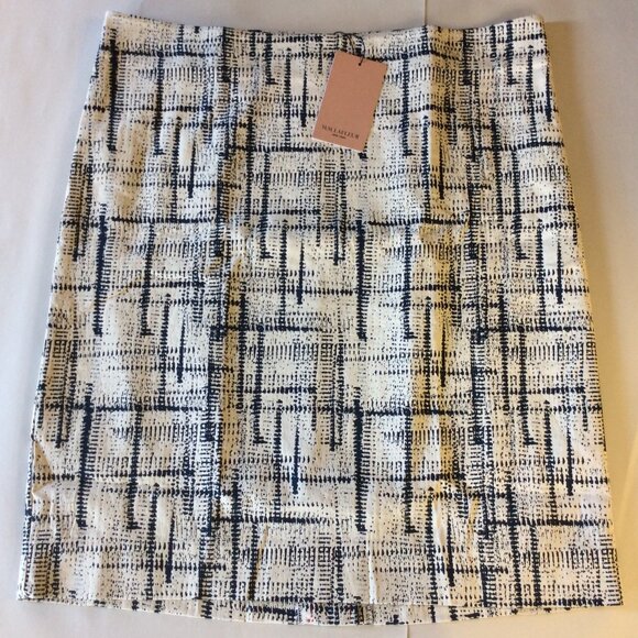 MM Lafleur NOHO SKIRT - NWT - Cubist Jacquard - Size 1A (Women's Plus) - Picture 1 of 3